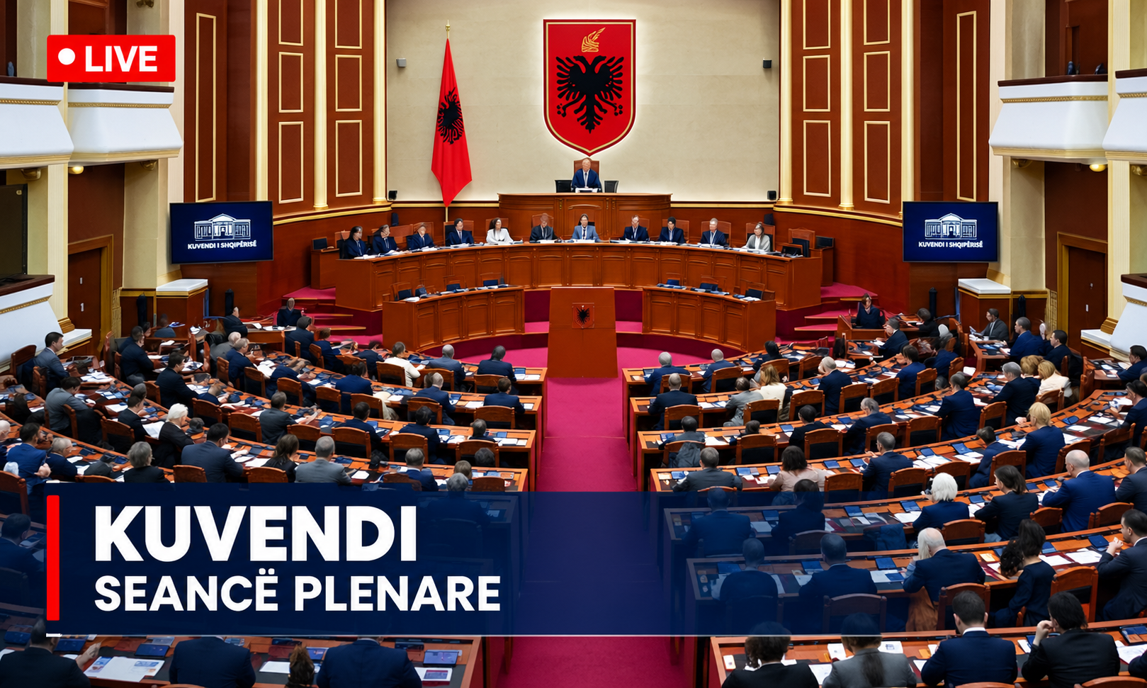 Kuvendi i Shqipërisë / Seance plenare