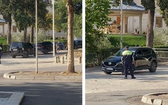 Protesta e studentëve / Kuvendi rrethohet me gardh metalik, deputetët futen në godinë me makina