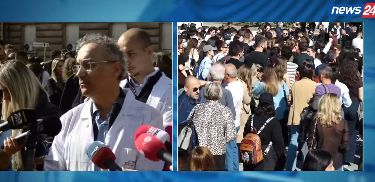 “Nuk do të donim të ngjisnim kockat, përfshirë edhe të policëve”/ Mjeku: Mbështesim studentët! Rinia duhet të marrë fatet e vendit në dorë